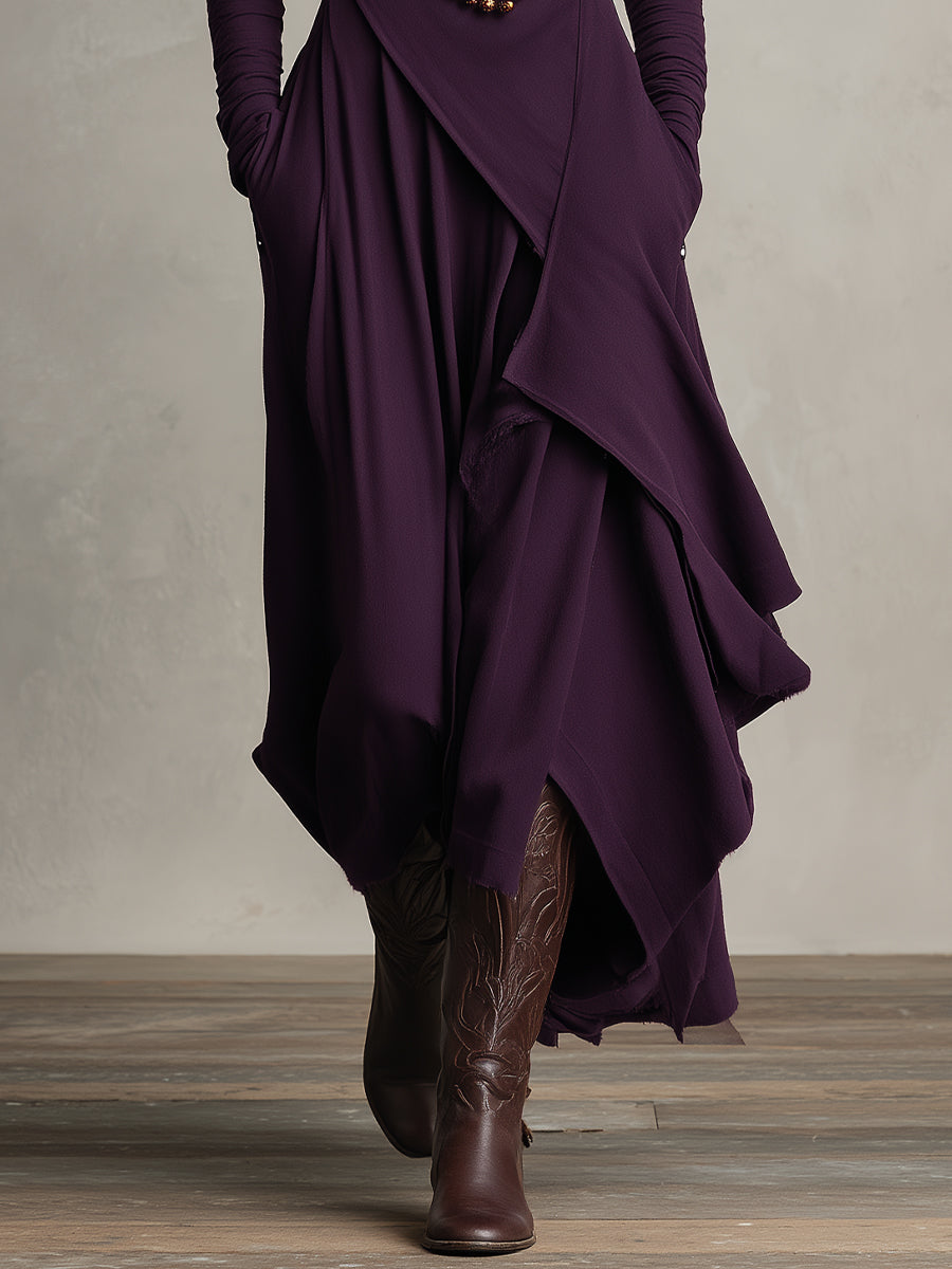 Nori™ | Moderne Robe Maxi Fluide
