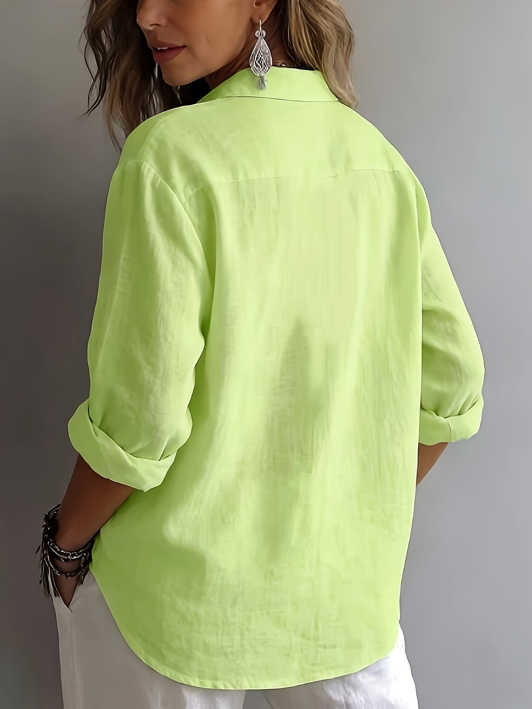 Blouse Lin Douce — L'Essentiel de l'Été