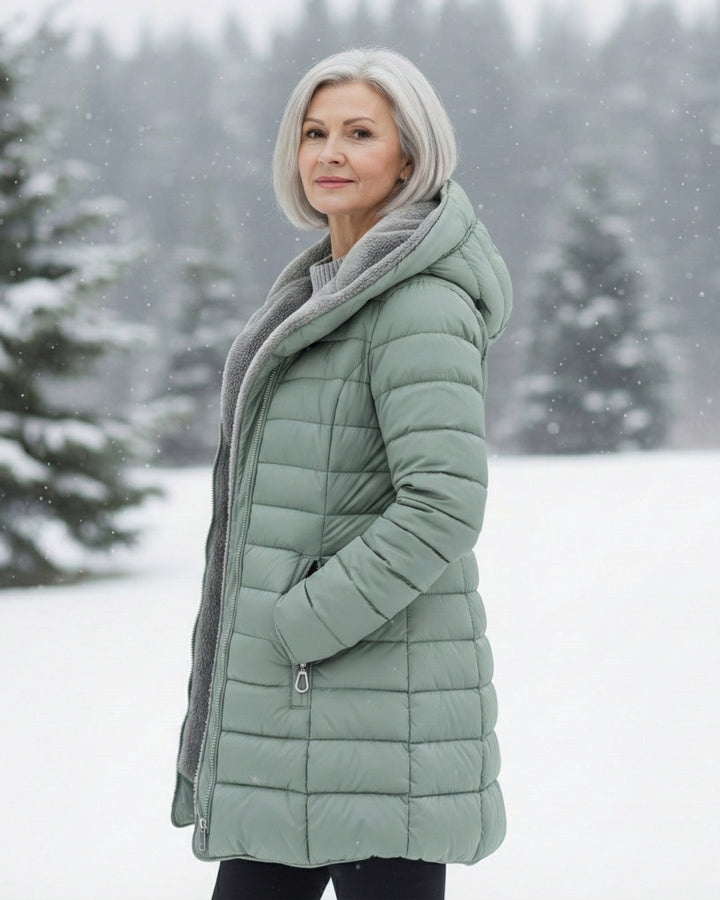 Clair | Manteau d’Hiver Chaud et Confortable — Doublure Polaire