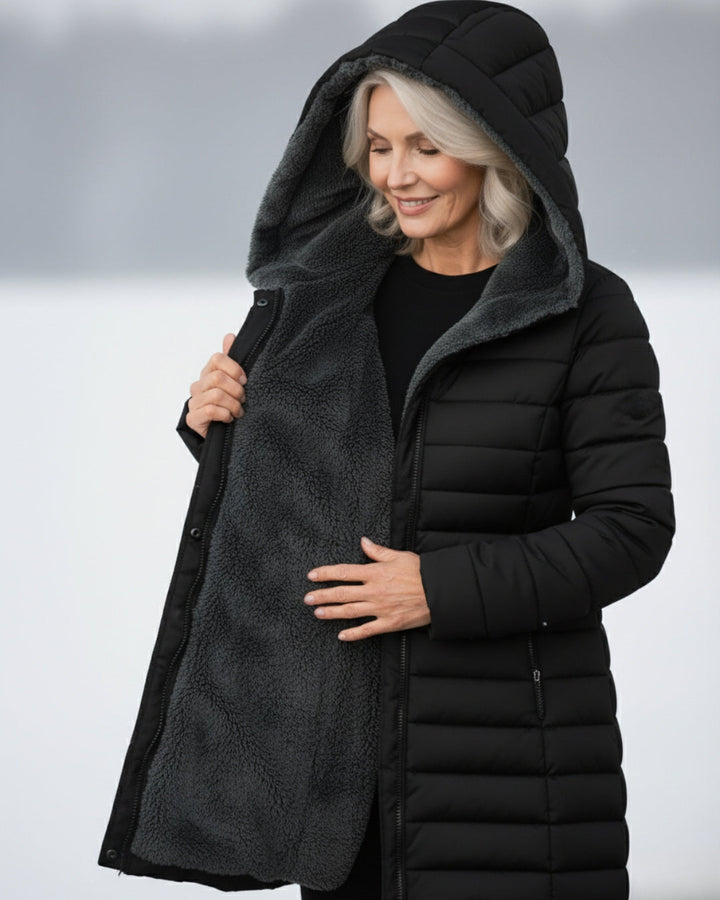 Clair | Manteau d’Hiver Chaud et Confortable — Doublure Polaire