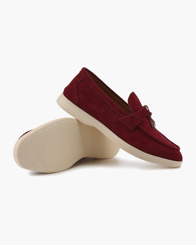 Élise™ – Mocassins en daim premium