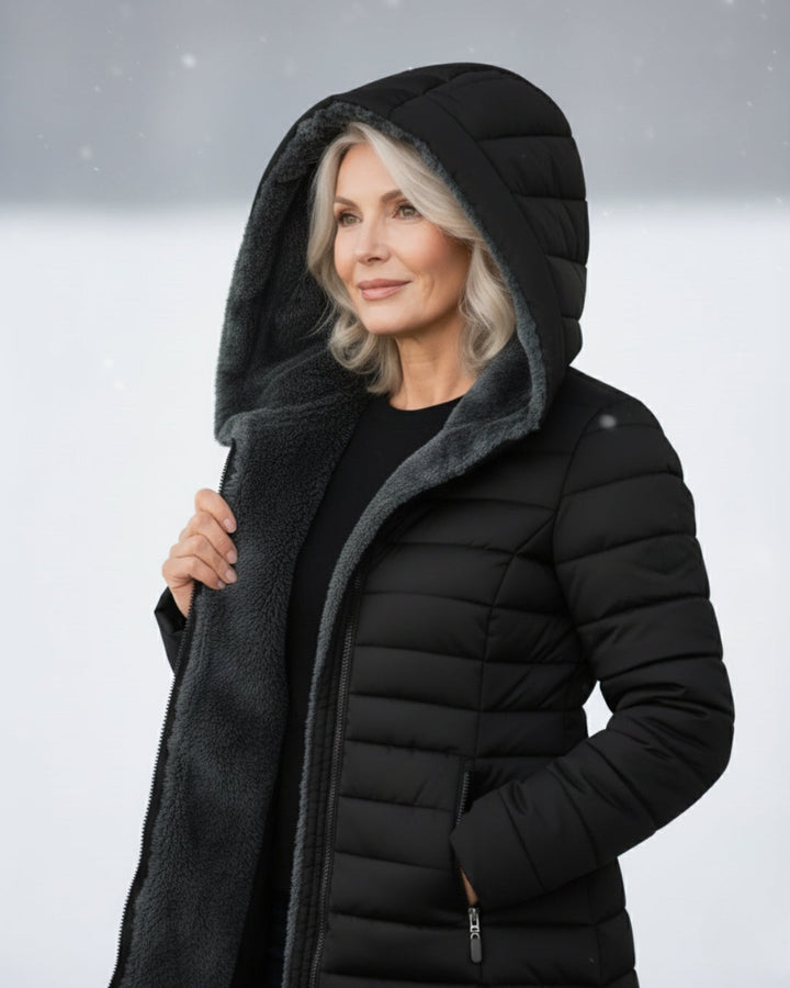 Clair | Manteau d’Hiver Chaud et Confortable — Doublure Polaire
