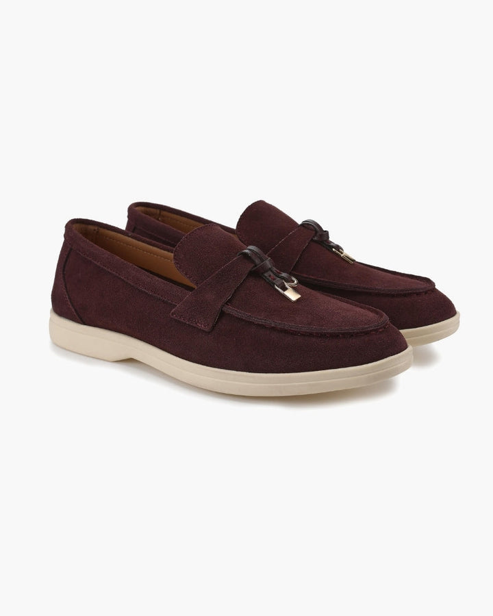 Élise™ – Mocassins en daim premium