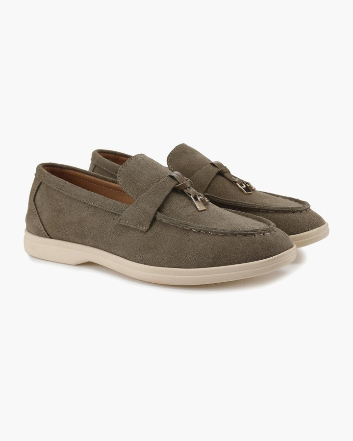 Élise™ – Mocassins en daim premium