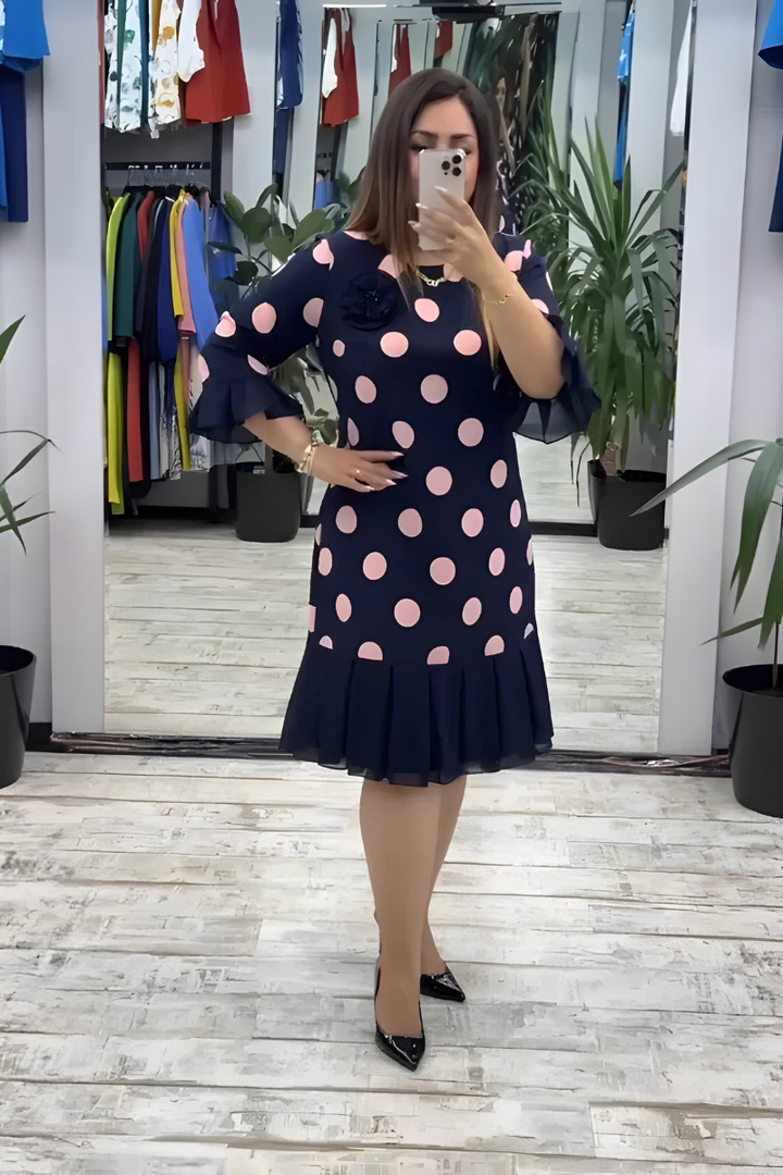 Pia™ | Robe Midi Élégante Et Confortable
