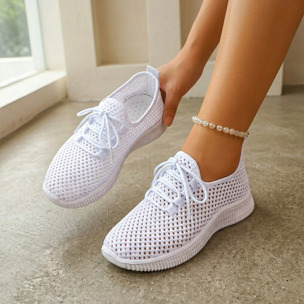 Sneakers Aérées Été — Légèreté à Chaque Pas