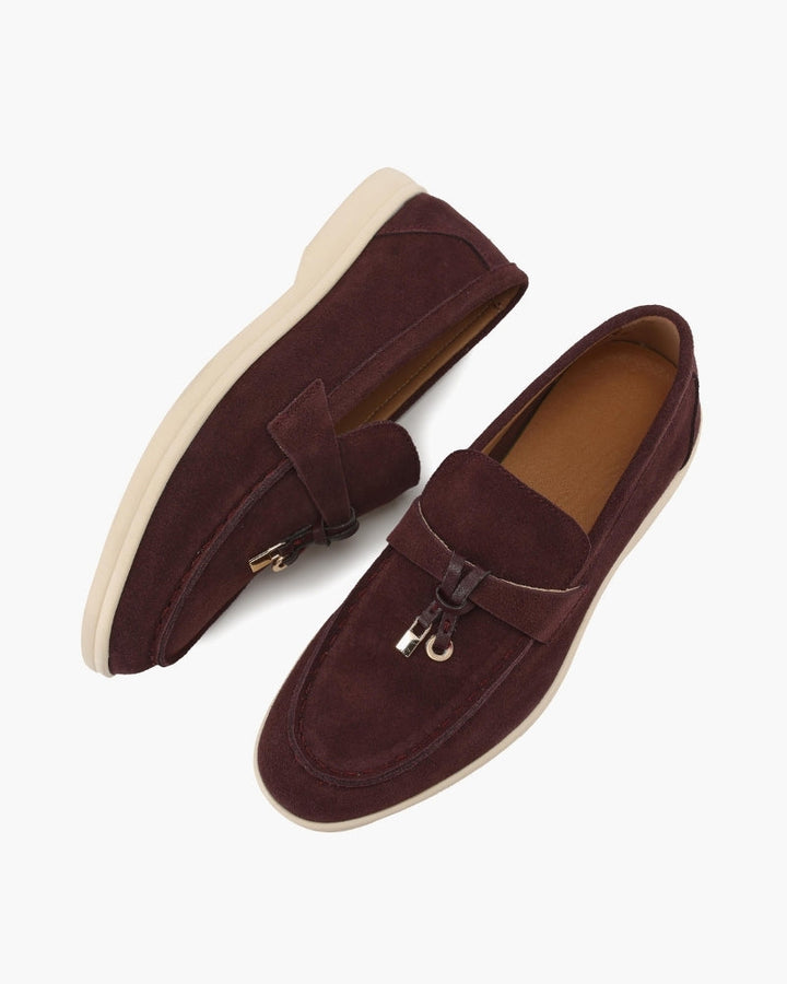 Élise™ – Mocassins en daim premium