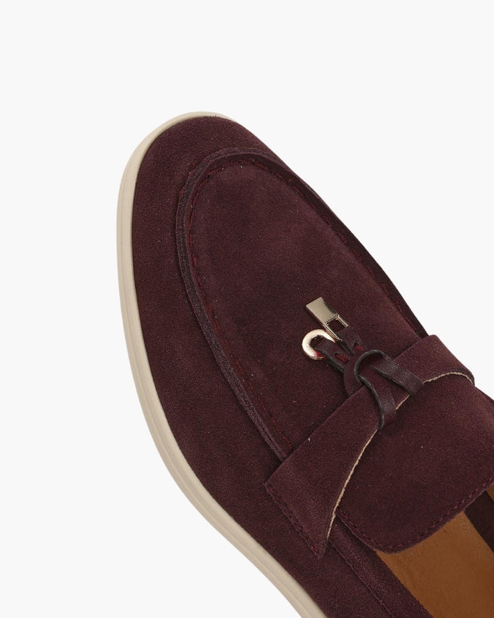 Élise™ – Mocassins en daim premium