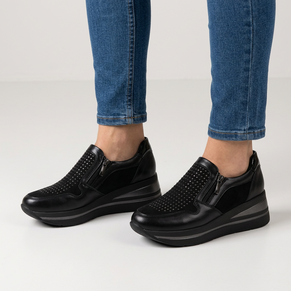 Joëlle | Sneaker compensée