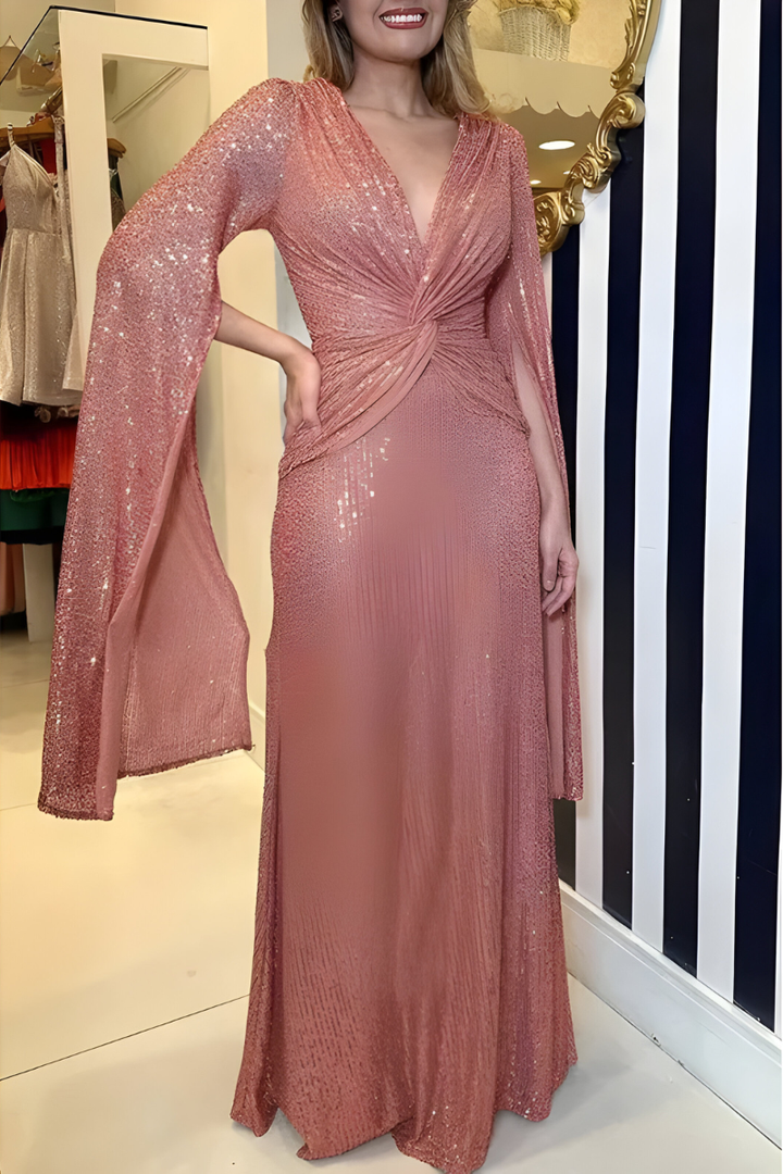Mira™ | Robe Maxi Stylée Scintillante