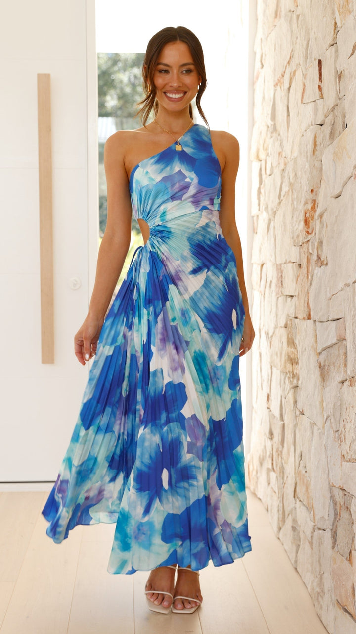 Sienna™ | Robe Maxi Élégante à Découpes