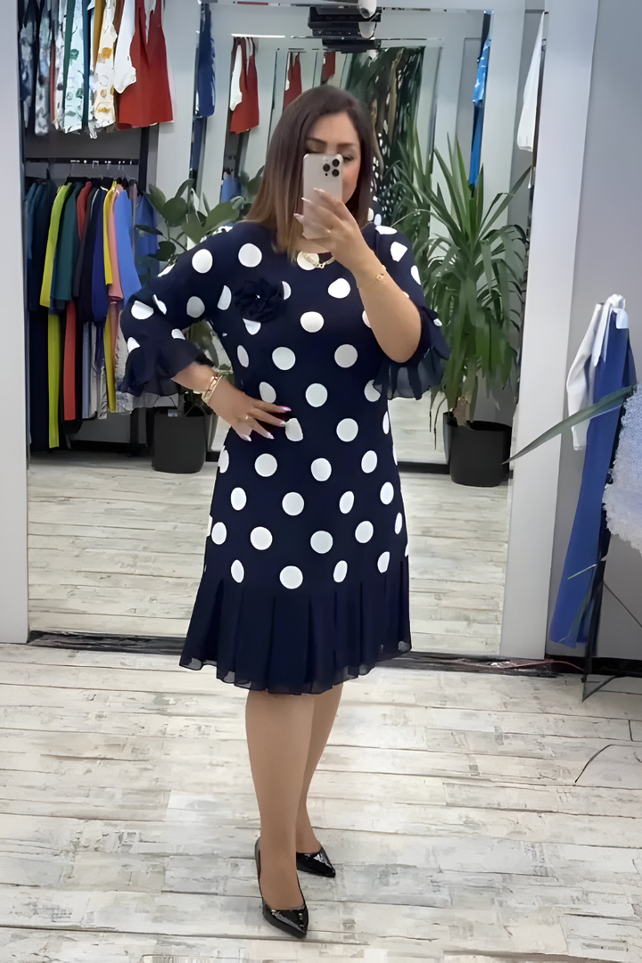 Pia™ | Robe Midi Élégante Et Confortable