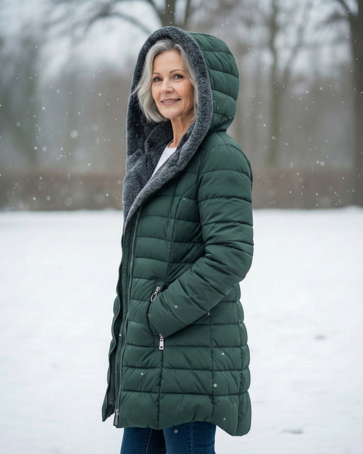 Clair | Manteau d’Hiver Chaud et Confortable — Doublure Polaire