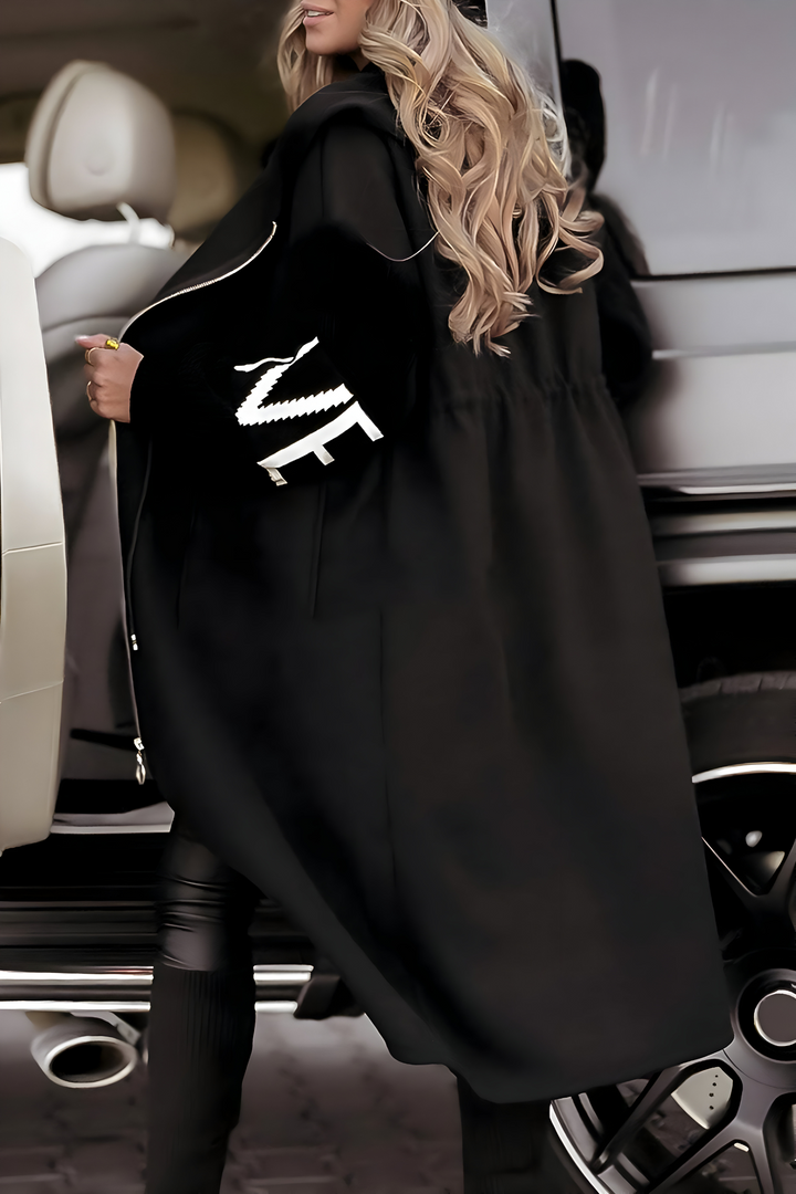 Seravia™ – Manteau Tricoté Long