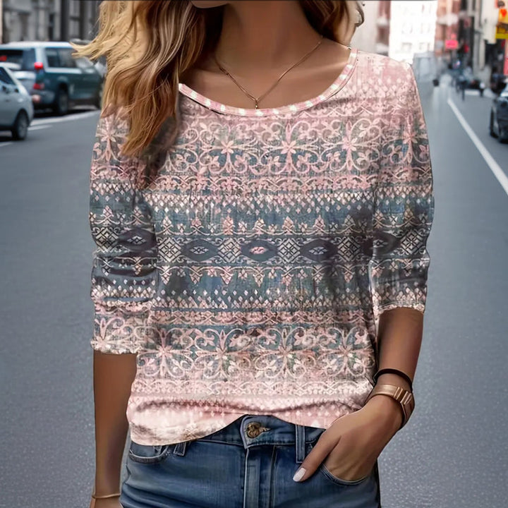 【Manches Longues】T-Shirt Vintage Décontracté