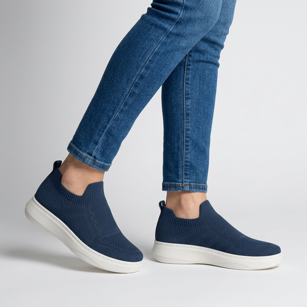 Martine | Slip-on Orthopédiques à tige tricotée