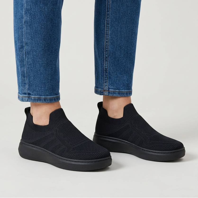 Martine | Slip-on Orthopédiques à tige tricotée
