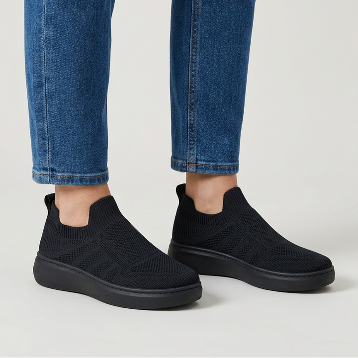 Martine | Slip-on Orthopédiques à tige tricotée