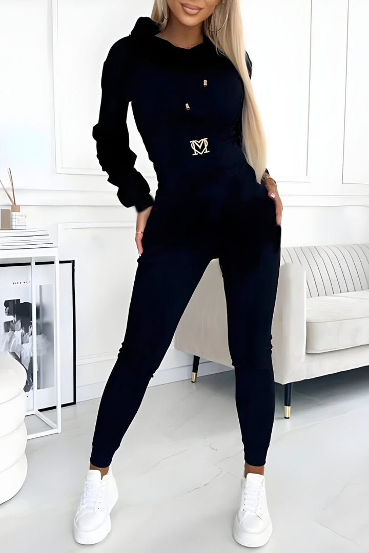 Nova™ | Ensemble de joggers taille haute élégant