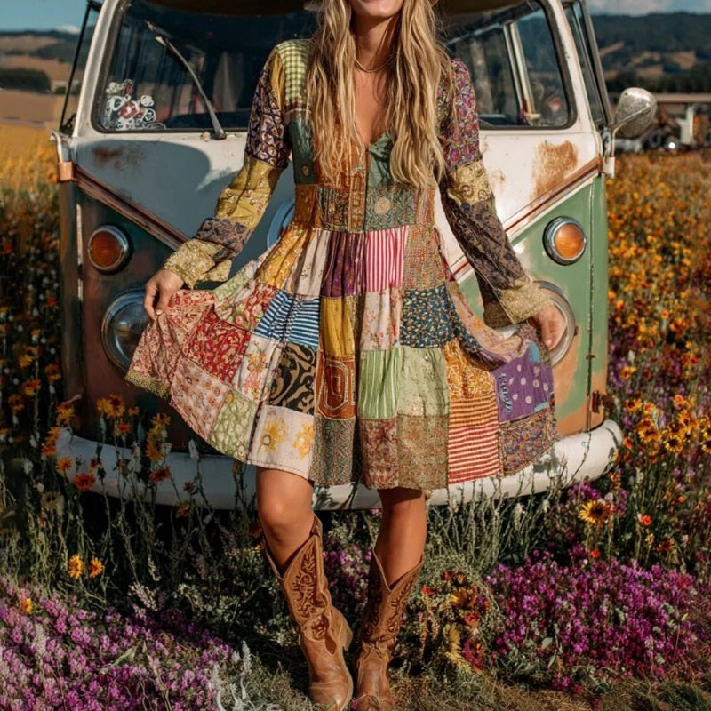 Robe Bohème Vintage