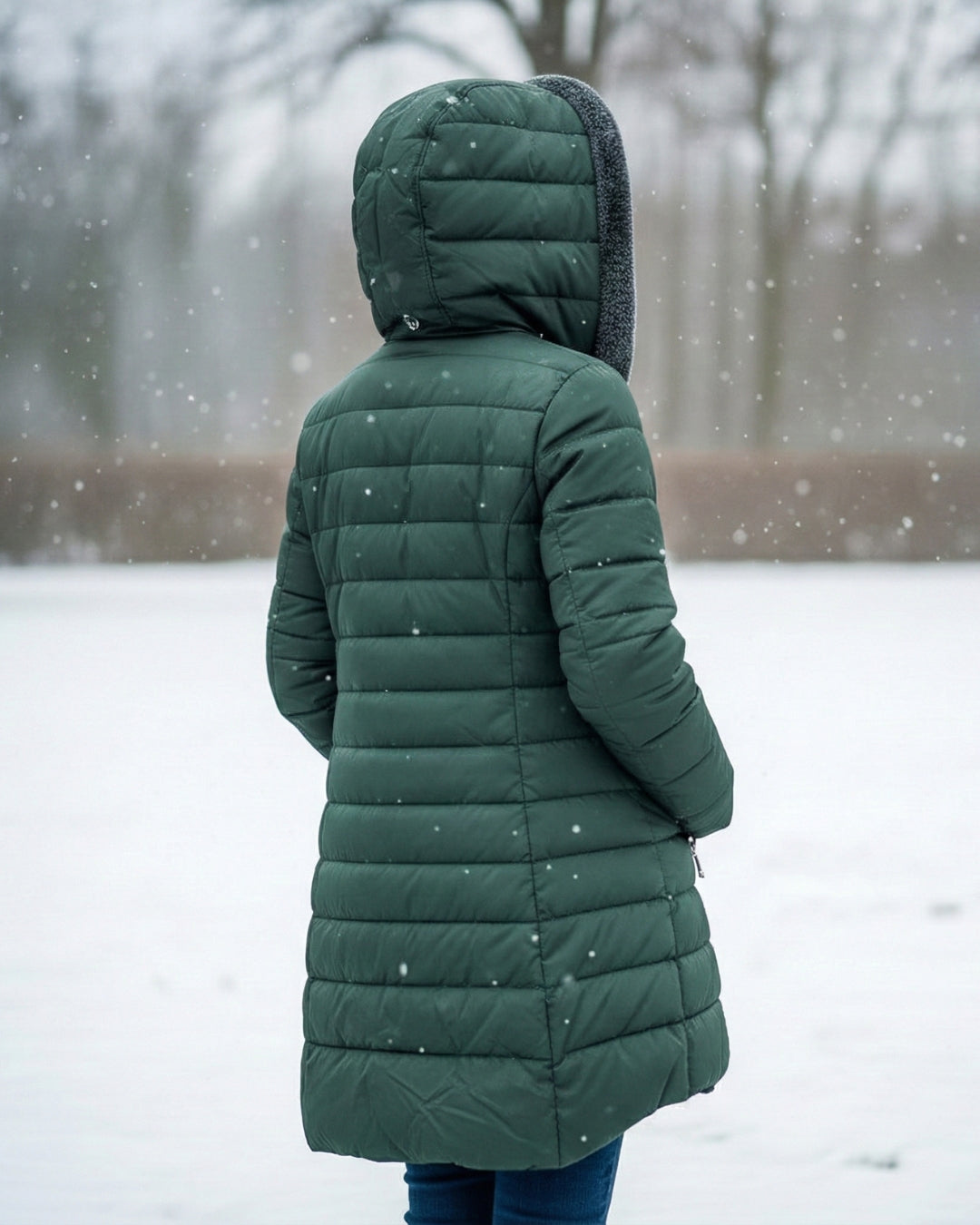 Clair | Manteau d’Hiver Chaud et Confortable — Doublure Polaire