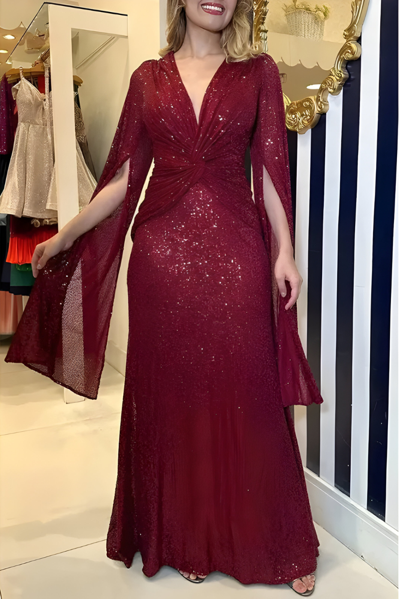 Mira™ | Robe Maxi Stylée Scintillante