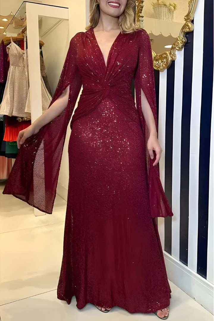 Mira™ | Robe Maxi Stylée Scintillante