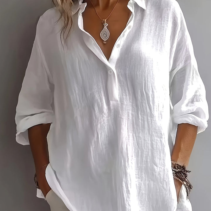 Blouse Lin Douce — L'Essentiel de l'Été