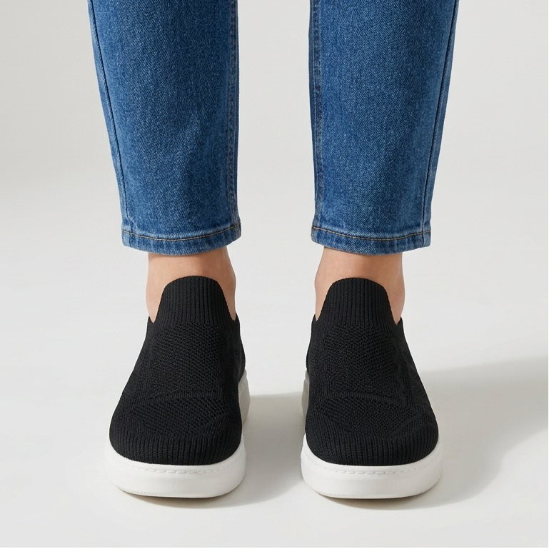 Martine | Slip-on Orthopédiques à tige tricotée