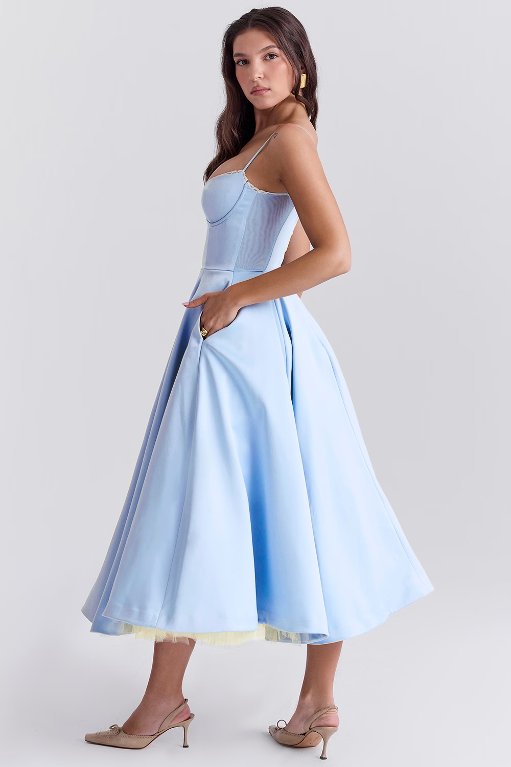 ÉCLAT DOUX – ROBE MIDI