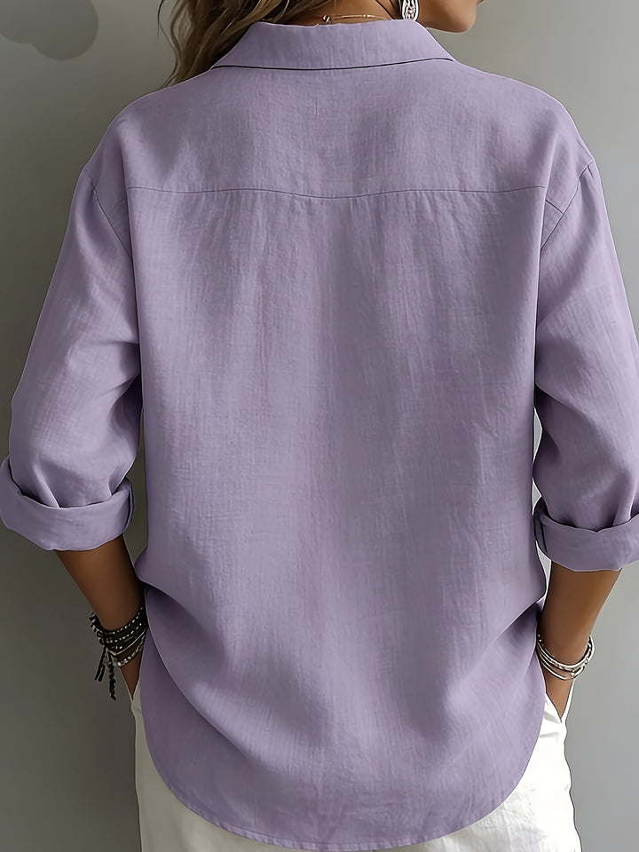 Blouse Lin Douce — L'Essentiel de l'Été