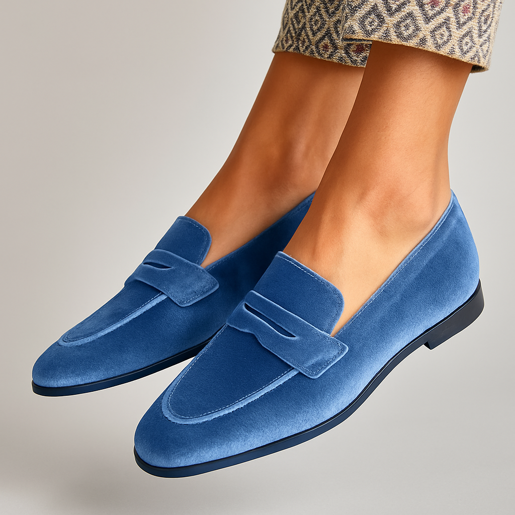 Louise™ - Mocassins Doux en Velours
