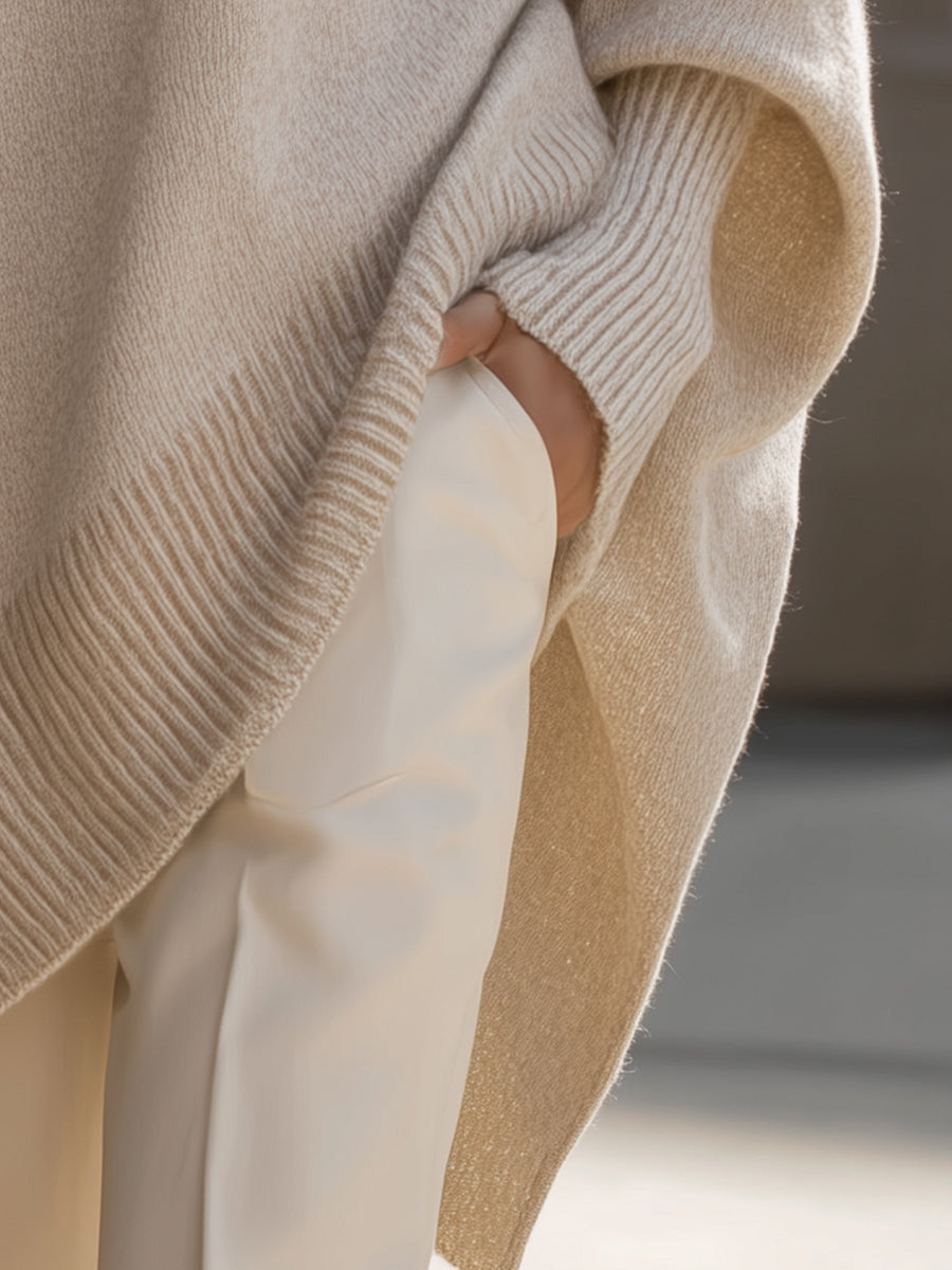 Françoise | Poncho oversize enveloppant