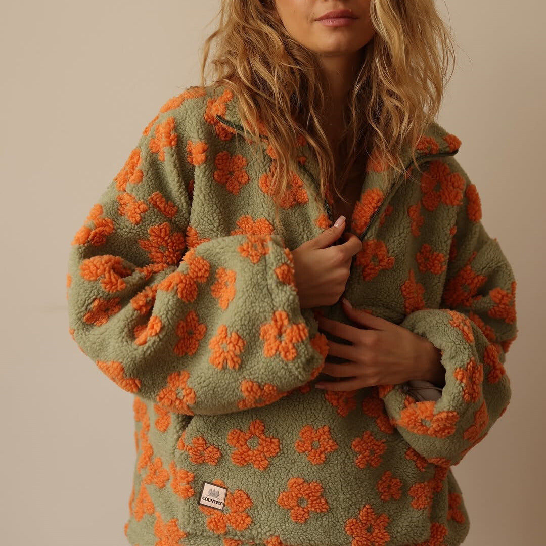 Emma | Pull en polaire Bloom