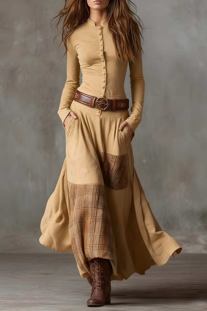 Mara™ | Élégante Robe Maxi Bohème