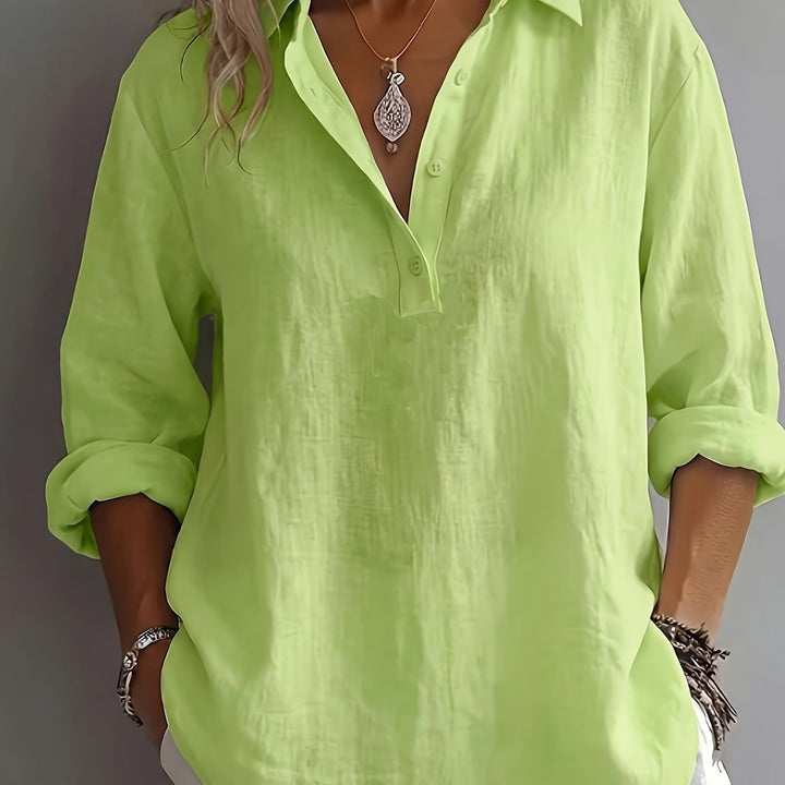 Blouse Lin Douce — L'Essentiel de l'Été