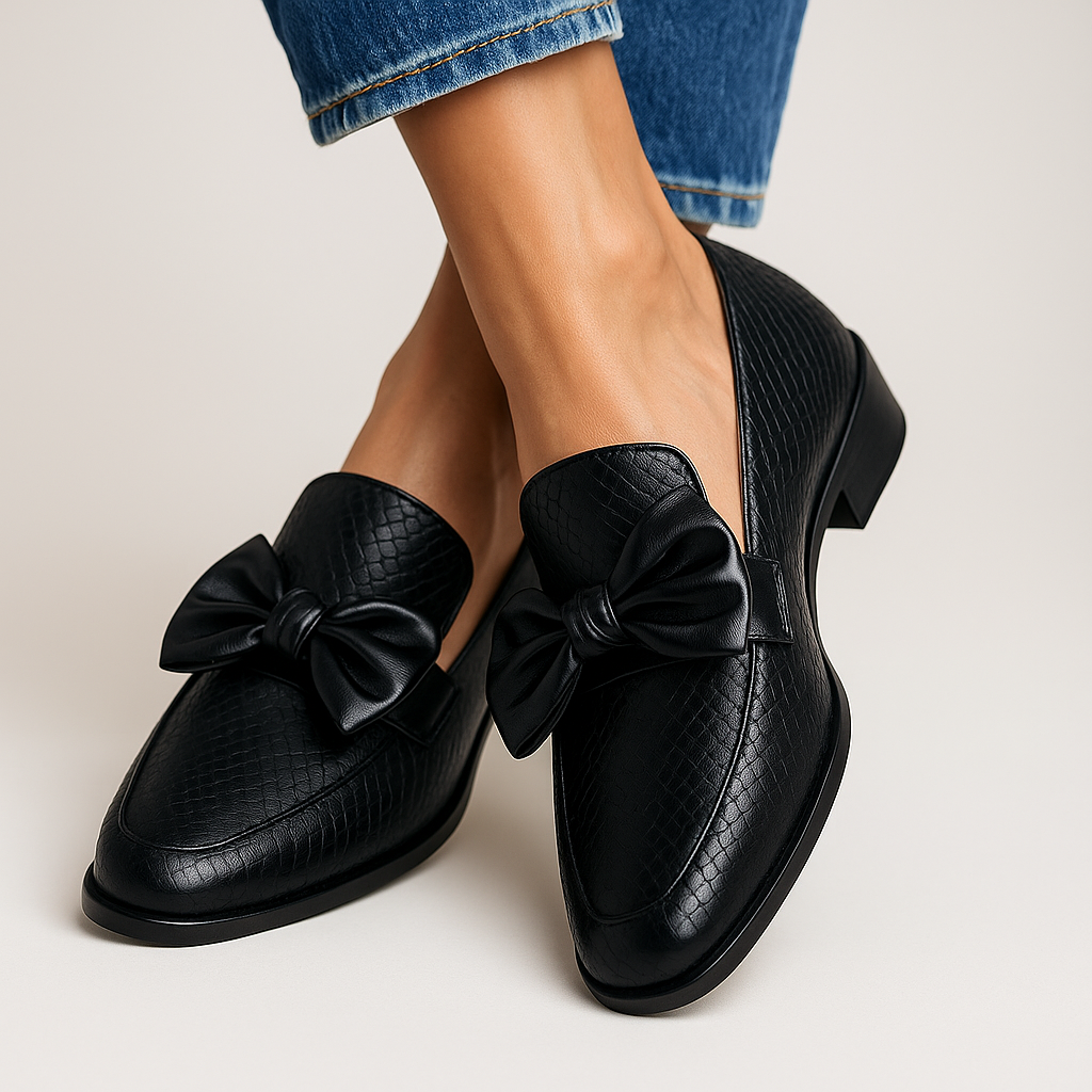 Claudine™ - Loafers à nœud élégantes
