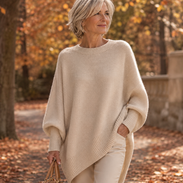 Françoise | Poncho oversize enveloppant