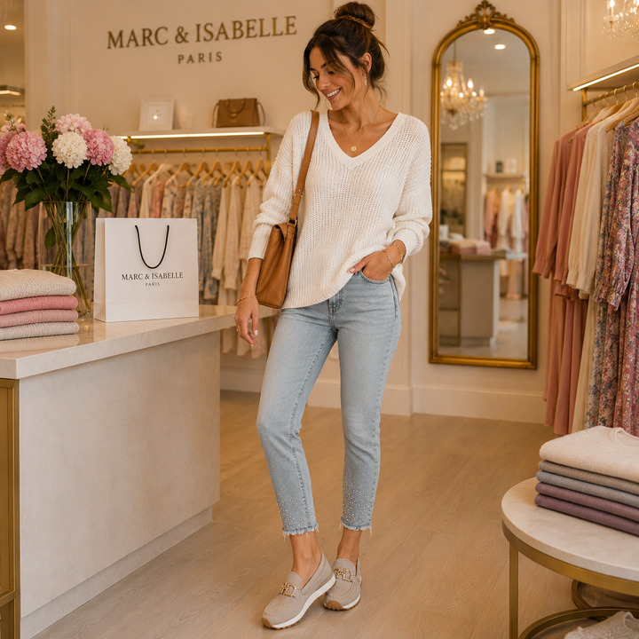 Isabelle | Mocassins Décontractés et Élégants