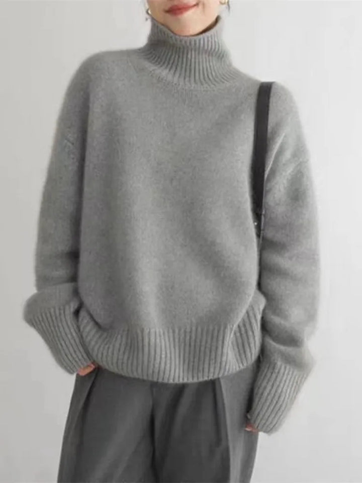 MONIKA | Col en cachemire haut