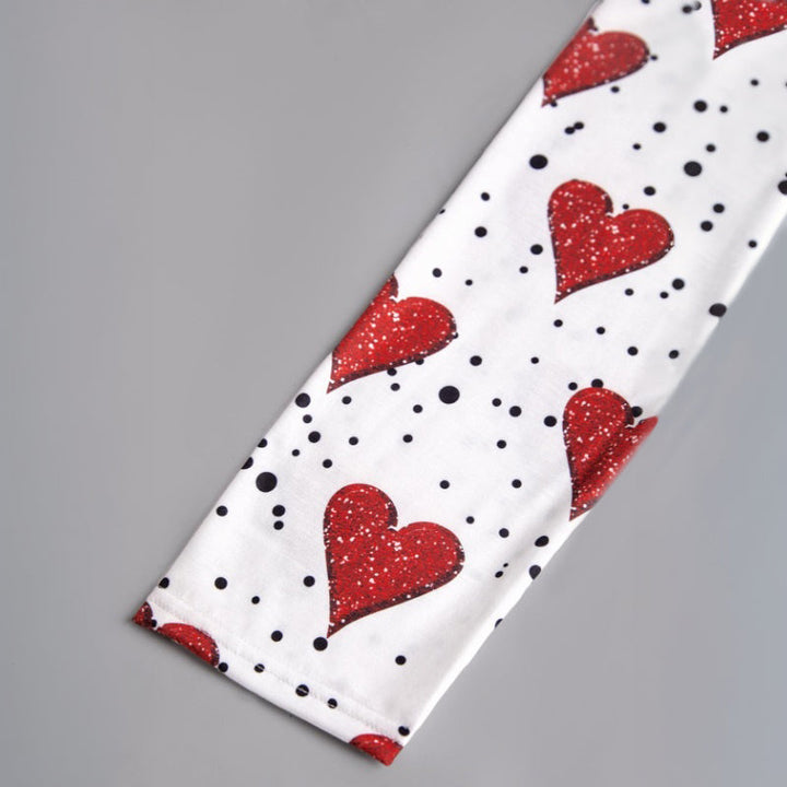 T-Shirt Décontracté Imprimé Coeur
