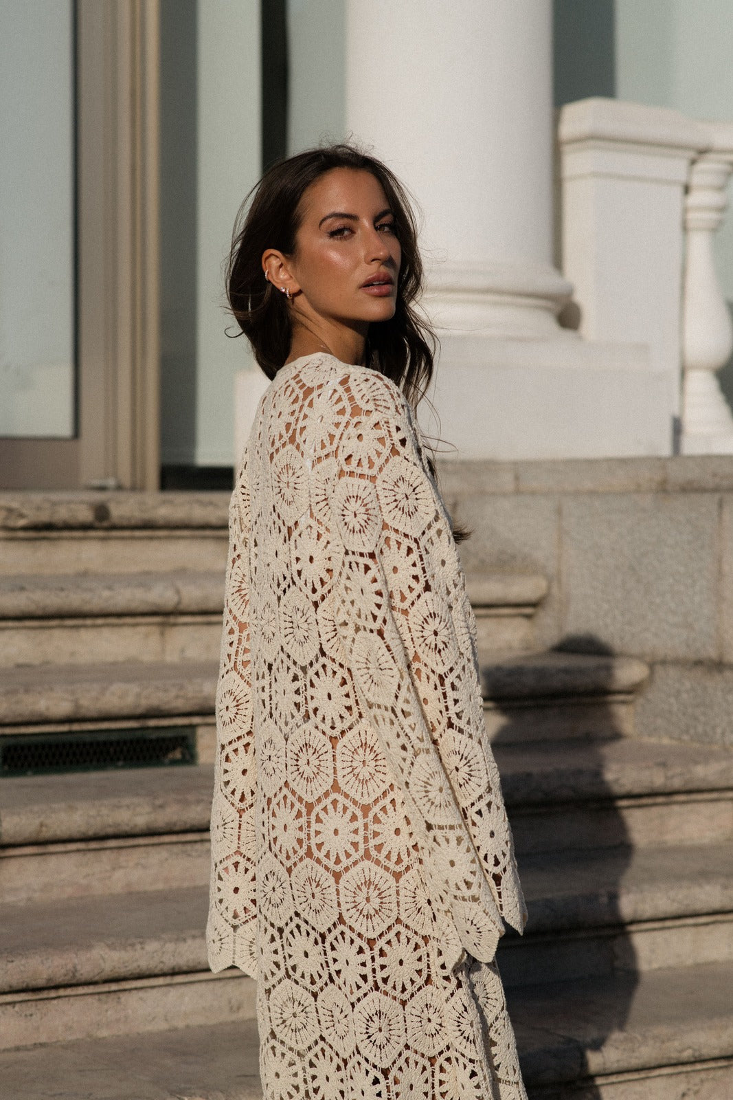 Alma | Robe Longue en Dentelle