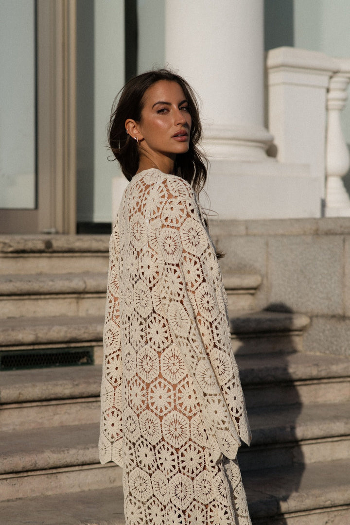 Alma | Robe Longue en Dentelle