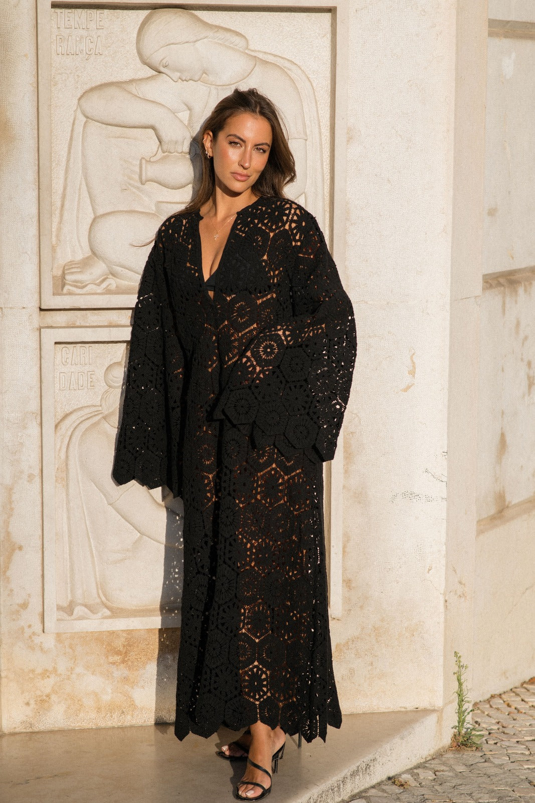 Alma | Robe Longue en Dentelle