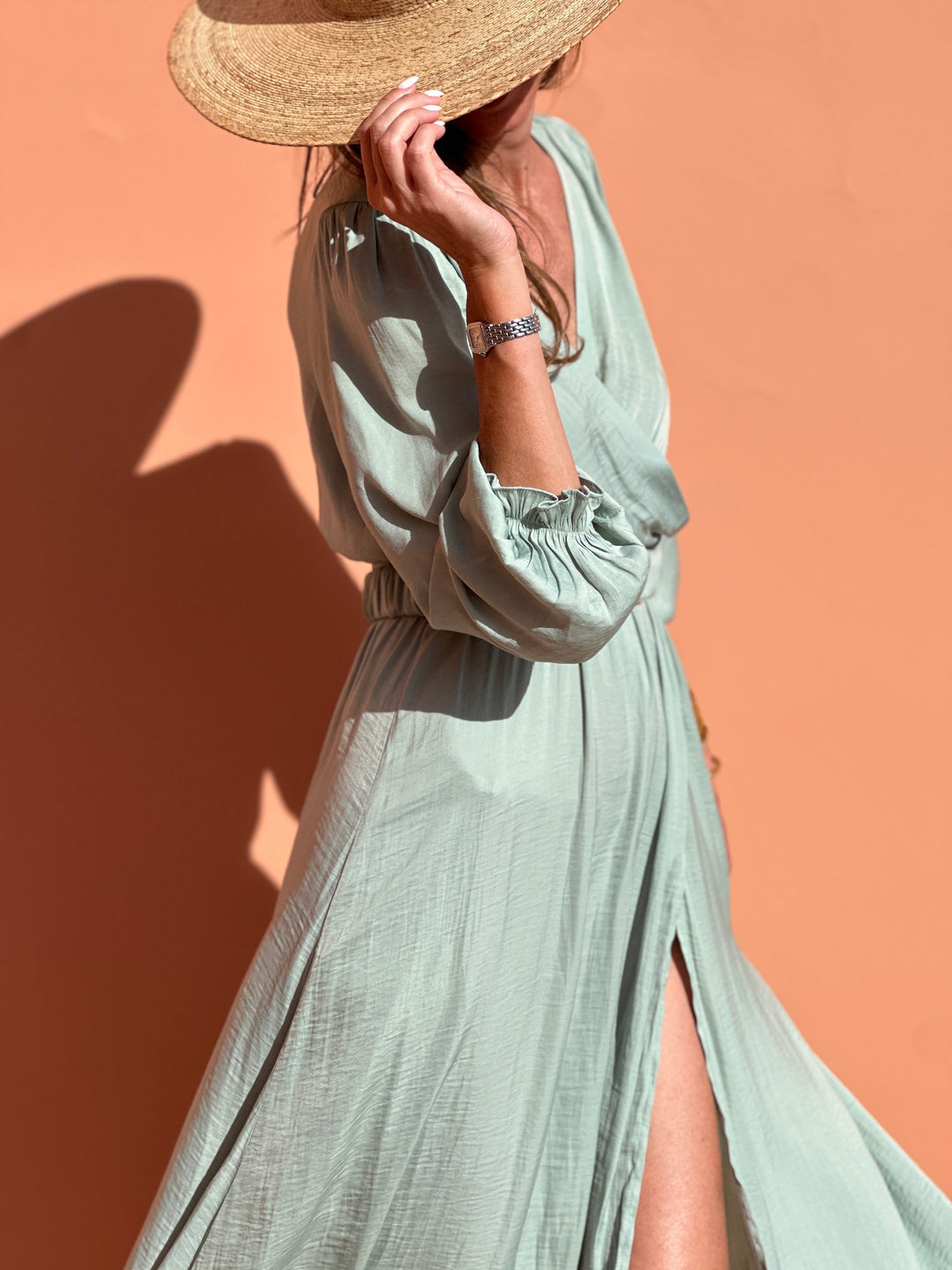 Robe Benedictine - Vert d'Eau