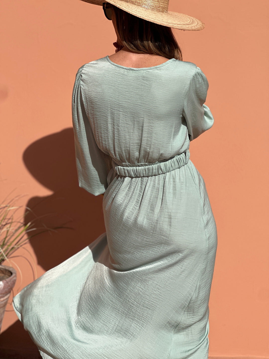 Robe Benedictine - Vert d'Eau