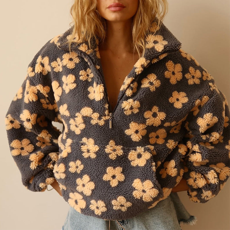 Emma | Pull en polaire Bloom