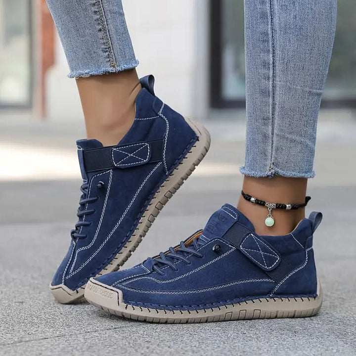 Nora | Sneaker Orthopédiques à lacets couture main