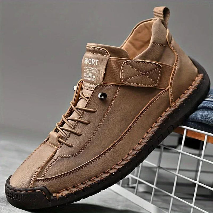 Nora | Sneaker Orthopédiques à lacets couture main