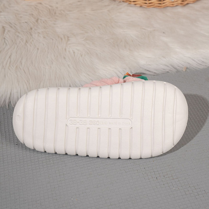 Pantoufles En Peluche De Noël